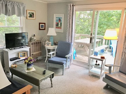 Eastham Cape Cod vacation rental - From the Living Room, head out on the deck for sun and relaxation