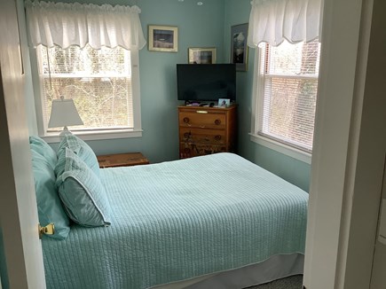 Eastham Cape Cod vacation rental - The Master Bedroom.  And TV too