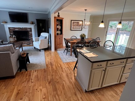 Dennis Cape Cod vacation rental - Open Dining Area next to Island