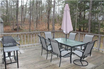Eastham, Thumpertown - 3900 Cape Cod vacation rental - Deck with gas grill