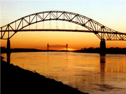 Sandwich Cape Cod vacation rental - Sagamore Bridge From the bike path on the Cape Cod Canal
