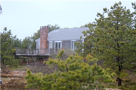 Eastham Cape Cod vacation rental - Back Deck