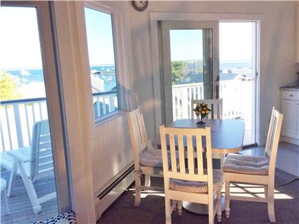 Provincetown Cape Cod vacation rental - Dining area with water views