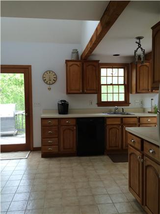 Truro Cape Cod vacation rental - Kitchen ~ 20' X 12' tile floor, cathedral ceiling w/skylights