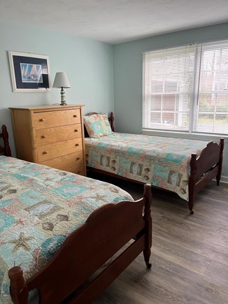Eastham Cape Cod vacation rental - 2nd bedroom with 2 twins - main house