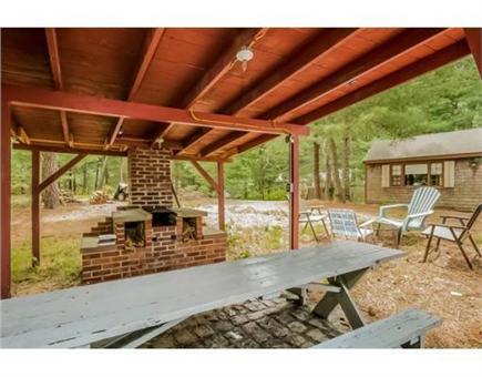 Chatham Cape Cod vacation rental - Covered Barbecue Area