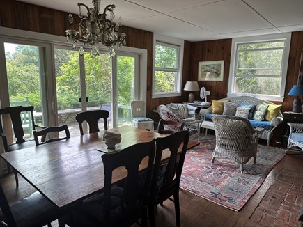 Truro Cape Cod vacation rental - Combo living area and dining room offer room to relax