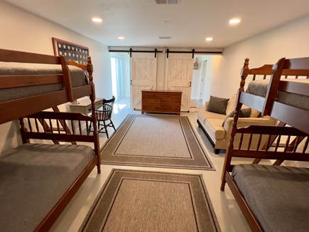 Dennis Cape Cod vacation rental - Lower Level sitting area also has laundry room & half bath