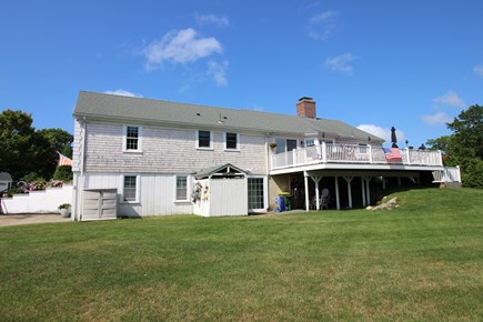 Dennis Cape Cod vacation rental - Rear view of home
