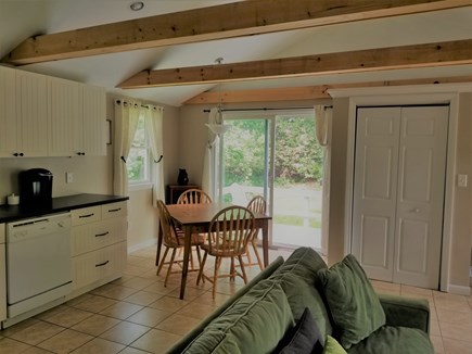 Manomet Manomet vacation rental - Dining area with deck beyond thru sliding door