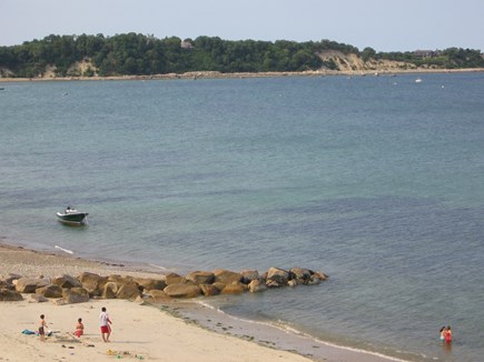 Manomet Manomet vacation rental - Manomet Point in distance from beach at end of road