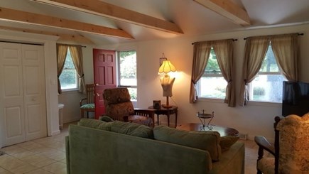 Manomet Manomet vacation rental - Open living room from kitchen area