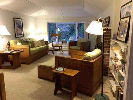 South Wellfleet Cape Cod vacation rental - Living room.