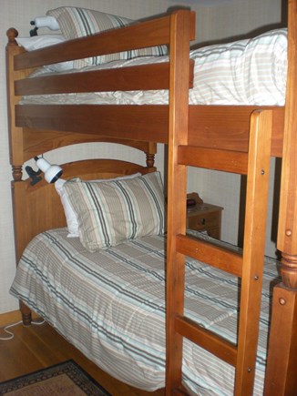 Harwich Cape Cod vacation rental - Third bedroom with bunk beds