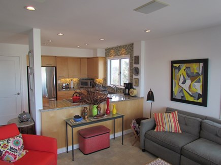 Provincetown Cape Cod vacation rental - Open plan kitchen living and dining