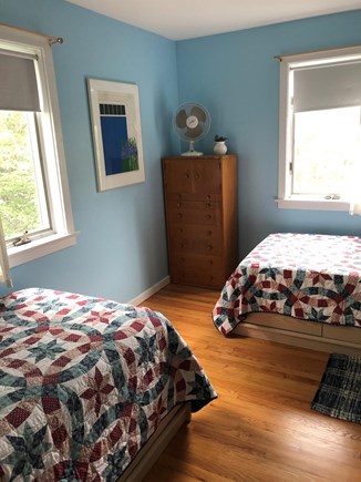 South Wellfleet Cape Cod vacation rental - The  second bed room downstairs with tow twin beds