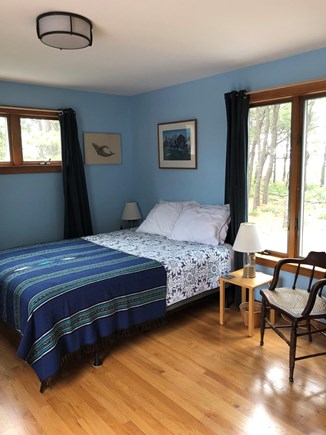 South Wellfleet Cape Cod vacation rental - The upstairs bedroom with the sunset deck