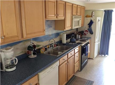 New Seabury, Rock Landing Cape Cod vacation rental - Kitchen has dishwasher, microwave, fridge and loads of utensils!