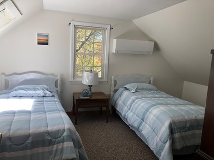 Eastham Cape Cod vacation rental - Upstairs bedroom with twin beds.