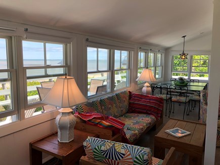 East Brewster Cape Cod vacation rental - Livingroom with magnificent views