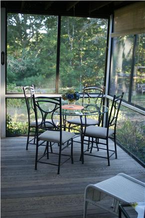 Eastham Cape Cod vacation rental - Screened Porch