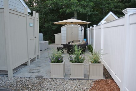 Popponesset Cape Cod vacation rental - Outdoor Shower and Patio Area