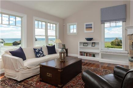 Falmouth Cape Cod vacation rental - Living room with great ocean views