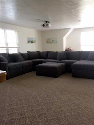 Sandwich Cape Cod vacation rental - Huge media room with movie projector for family movie nights!