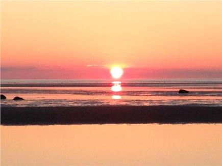 East Orleans Cape Cod vacation rental - Breathtaking sunset at Skaket Beach- 10 min drive