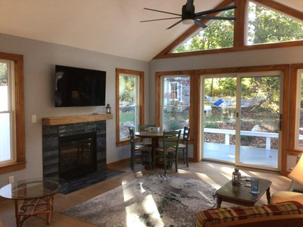 East Orleans Cape Cod vacation rental - Natural lighting living room with Smart TV