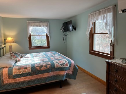 East Orleans Cape Cod vacation rental - 2nd floor king bed room with bureau and large closet