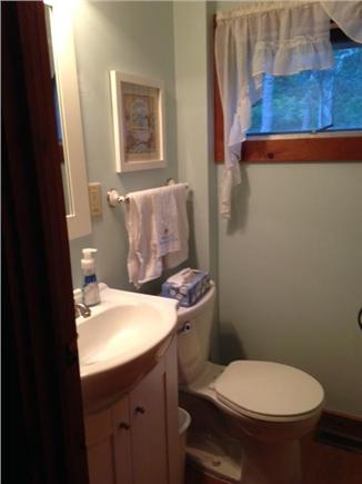 East Orleans Cape Cod vacation rental - 1st floor 1/2 bath off kitchen