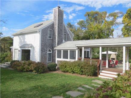 Orleans Cape Cod vacation rental - Main house is connected to front house via a covered walkway.