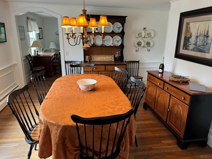 Harwichport/So Harwich, on cul Cape Cod vacation rental - Dining room with seating for up to 10.