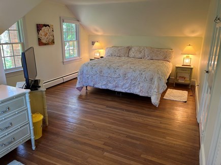 Harwichport/So Harwich, on cul Cape Cod vacation rental - MBR with king bed upstairs in main house.