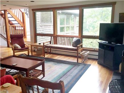 Woods Hole Cape Cod vacation rental - Living room