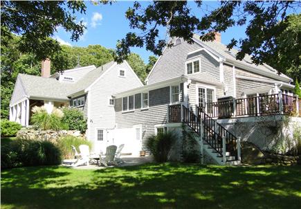 Barnstable Cape Cod vacation rental - Plenty of spaces to sit - deck, patio and outdoor living room