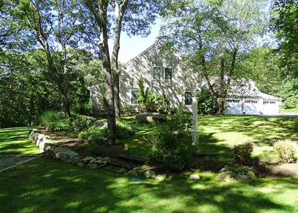 Barnstable Cape Cod vacation rental - Expansive plantings and sun and shade