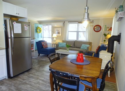 Eastham Cape Cod vacation rental - Modern New Kitchen featuring Quartz Counters, dining area