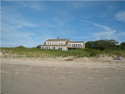 Brewster Cape Cod vacation rental - View of the house from the beach