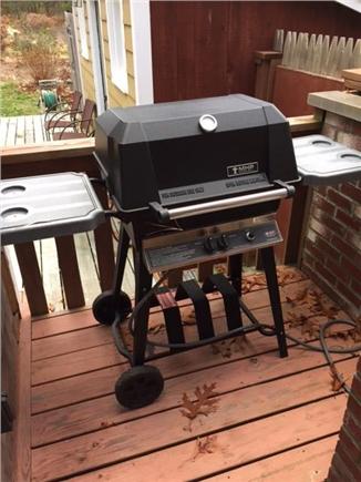 Eastham Cape Cod vacation rental - High-end gas grill, piped gas, no tanks.