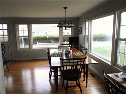 Popponesset Beach Cape Cod vacation rental - Dining with two ocean views