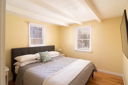 Eastham Cape Cod vacation rental - Primary bedroom 1st floor in Littleneck Cottage with pvt bath.
