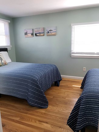 Eastham Cape Cod vacation rental - Bedroom upstairs in the Littleneck Cottage with a Full and Queen