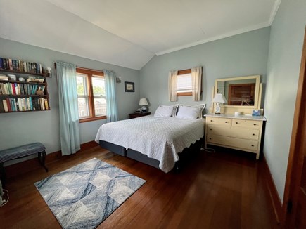 Woods Hole Cape Cod vacation rental - Bedroom with King bed and water view