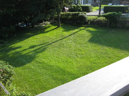 Woods Hole Cape Cod vacation rental - Fenced in lawn area.