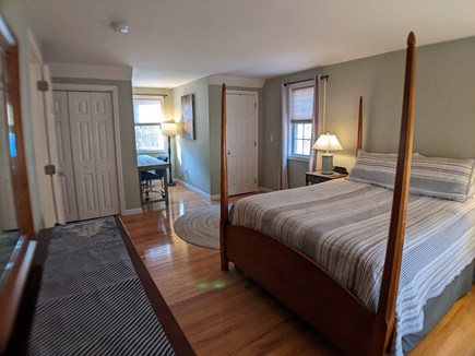 West Hyannis Cape Cod vacation rental - Master bedroom with office space