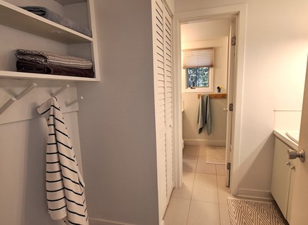 Truro Cape Cod vacation rental - Lower bath + 2nd sink area