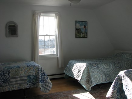 Sandwich Cape Cod vacation rental - Bedroom #2 upstairs with 3 twins