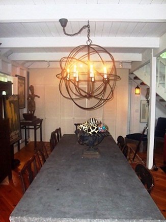 Wellfleet Cape Cod vacation rental - Dining table can seat plenty